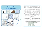 Arctic Animal Centers- math, phonics, writing- UPDATED math games