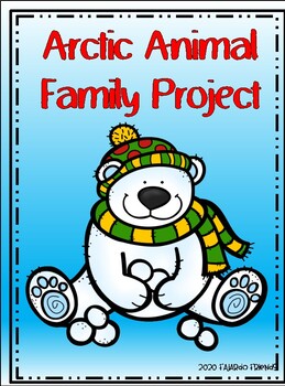 Preview of Arctic Animal Family Project