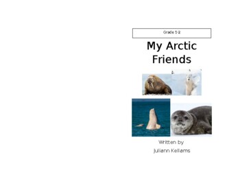 Preview of Arctic Animal Friends Book Grades 1-2