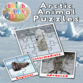 Animals in Winter | Arctic Animals Printable Picture Puzzl