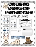 Arctic Animal QR Code Research with Nonfiction Writing Book