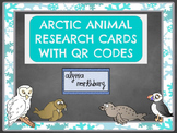 Arctic Animal Research Cards with QR codes