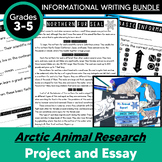 Arctic Animal Research Report BUNDLE - Informational Writi