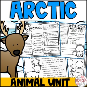 Preview of Arctic Animals Unit for Kindergarten