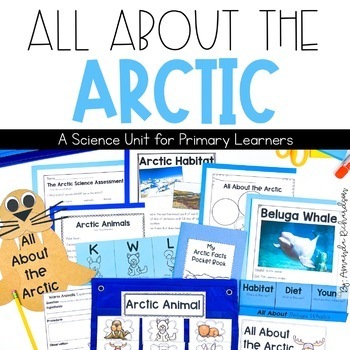 Preview of Arctic Animals Unit: Research, Habitat, Reading, Science