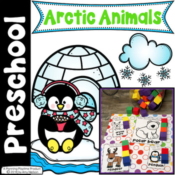 Arctic Animal Themed Preschool Activities + Calendar