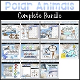 Arctic Animals Activities for Preschoolers - BUNDLE w/ Mat