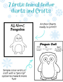 Arctic Animals Anchor Charts and Simple Crafts