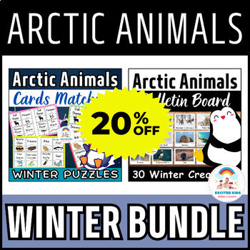 Preview of Arctic Animals BUNDLE | Winter Creatures PACK