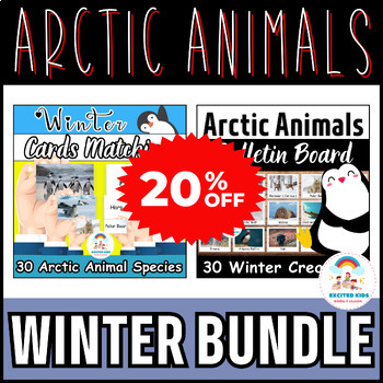 Preview of Arctic Animals BUNDLE | Winter Creatures PACK