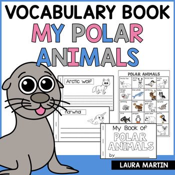 Preview of Arctic Animals Book - Polar Animals Activities - Arctic Habitat Writing 