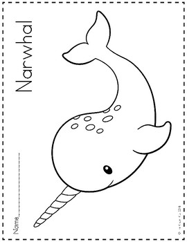 Arctic Animals Coloring Pages by The Kinder Kids | TpT