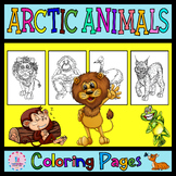 Arctic Animals Coloring Pages | Zoo Animals Coloring Sheets