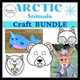 Arctic Animals Craft Bundle | Narwhal | Polar Bear | Reind