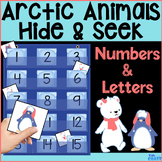 Arctic Animals Hide and Seek Pocket Chart Circle Time Game