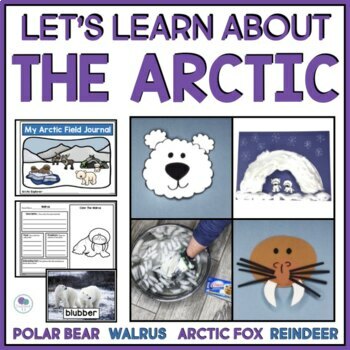 Preview of Arctic Animals Research Project & Lesson Plans Walrus Polar Animals Writing