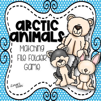 Arctic Animals Matching File Folder Game by Limars Stars | TPT