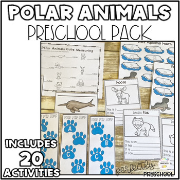 Arctic Animals Math and Literacy Activities and Centers for