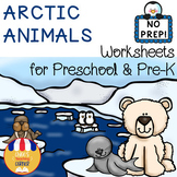 Arctic Animals – Multi-subject Worksheets for Preschool & Pre-K