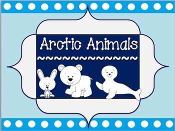 Arctic Animals Non-Fiction Books and Anchor Chart by Grow Minds Grow