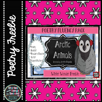 Preview of Polar Animals Poetry Pack--Reading Fluency Activities {FREEBIE}