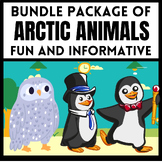 Arctic Animals ( Polar Animals ) Activity Worksheets Bundl