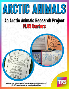 Preview of Arctic Animals: A Research and Writing Project PLUS Centers!