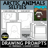 Arctic Animals Selfies Drawing Prompts