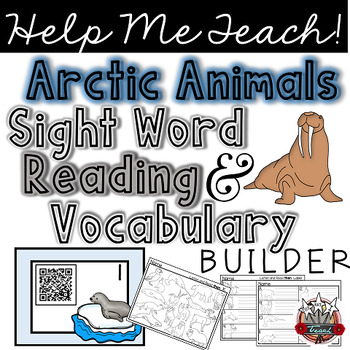 Preview of Arctic Animals: Sight Words and Vocabulary