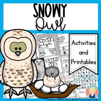 Preview of Arctic Animals | Snowy Owl
