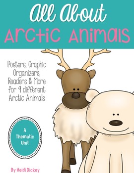 Preview of Arctic Animals Thematic Unit