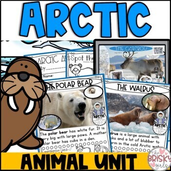 Preview of Arctic Animals Unit for Kindergarten | Arctic Animals Preschool
