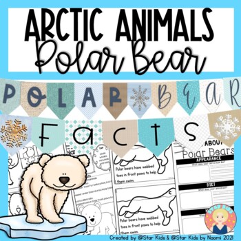 Preview of Arctic Animals Unit for Kindergarten | Polar Bears