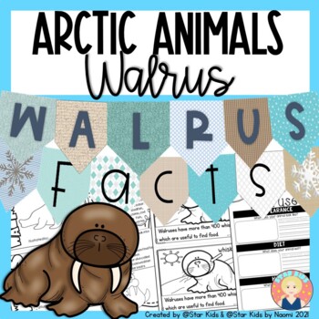 Arctic Animals Unit for Kindergarten | Walrus Activities by Star Kids