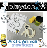 Arctic Animals Winter Playdoh Math Center