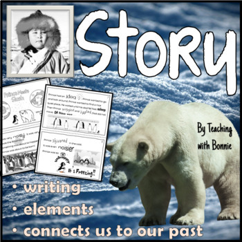 Preview of Arctic & Antarctica Story Writing/Oral Tradition Penguins & Polar Bears Gr. 2