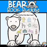 Arctic Bear Book Buddy Craft - Winter Bear - Retell Activity