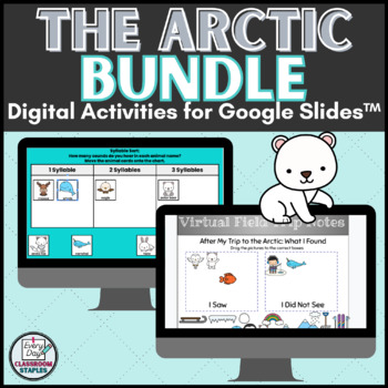 Preview of Arctic Digital Activities Bundle for Google Slides™