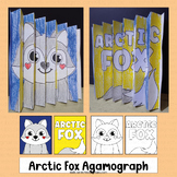 Arctic Fox Craft Agamograph Activities Winter Animals Colo