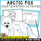Arctic Fox Craft & Writing | Arctic Animals Activities, Po