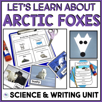 Preview of Arctic Fox Lesson Plans For Arctic Animals First Grade 2nd Grade Science