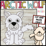 Arctic Fox craft | Arctic animal craft | Wolf craft | Wint