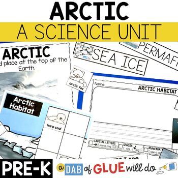 Preview of Arctic Habitat Science Lessons and Activities for Pre-K