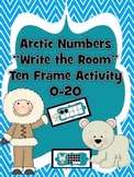Arctic Numbers "Write the Room" Ten-Frame 0-20 Activity