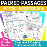 Arctic Plant Animal Adaptations Paired Passages Compare Co