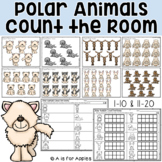 Arctic Polar Animals Count the Room