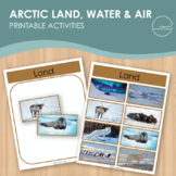 Land, Water, Air Arctic Regions printable activity