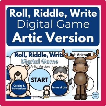 Preview of Arctic Roll, Riddle and Write
