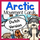 Arctic Themed Movement Cards - Dutch Version