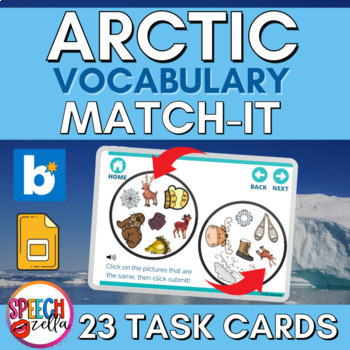 Arctic Vocabulary Words by Speechzella | Teachers Pay Teachers